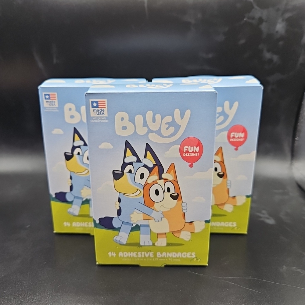 Bluey Adhesive Bandages